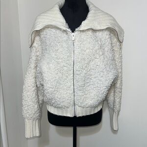 Cozy White Sherpa Jacket